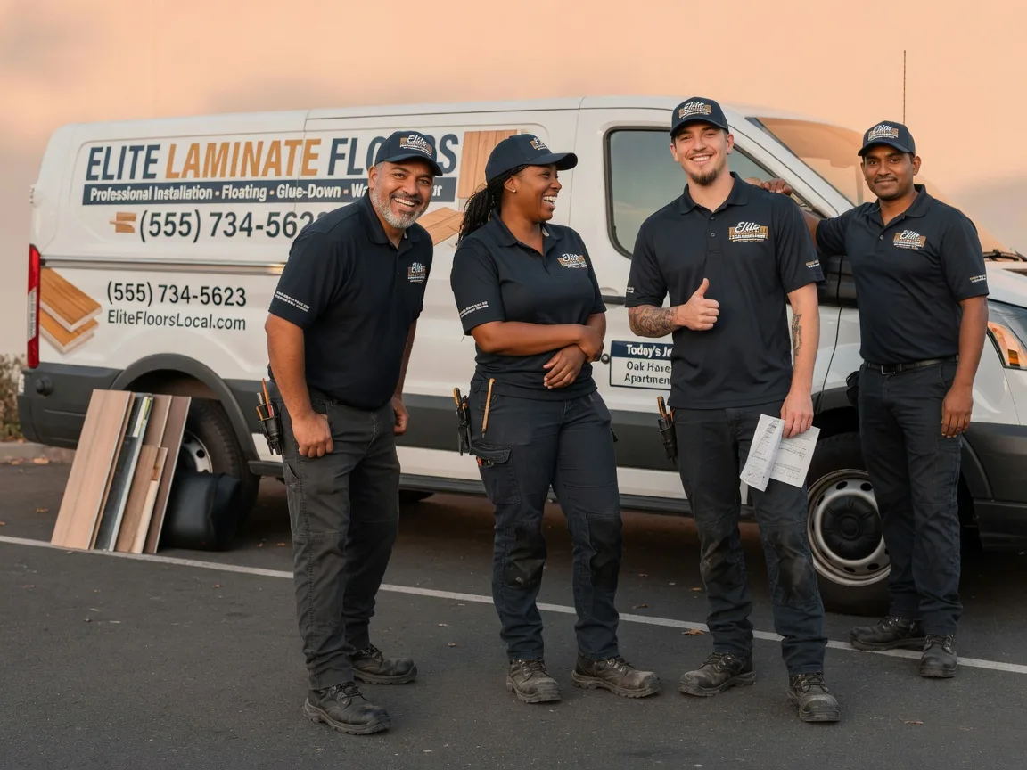 Laminate flooring installation company in English, IN